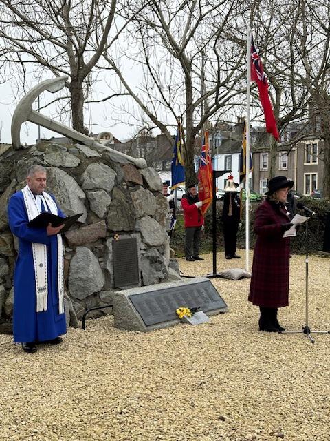 Princess Victoria Commemoration service in Agnew Park