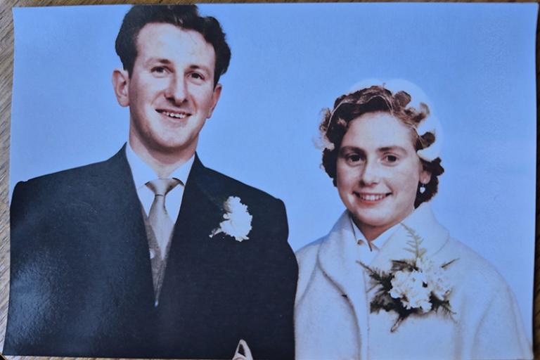 George and Margaret Meechan Wedding