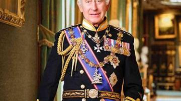 King Charles portrait